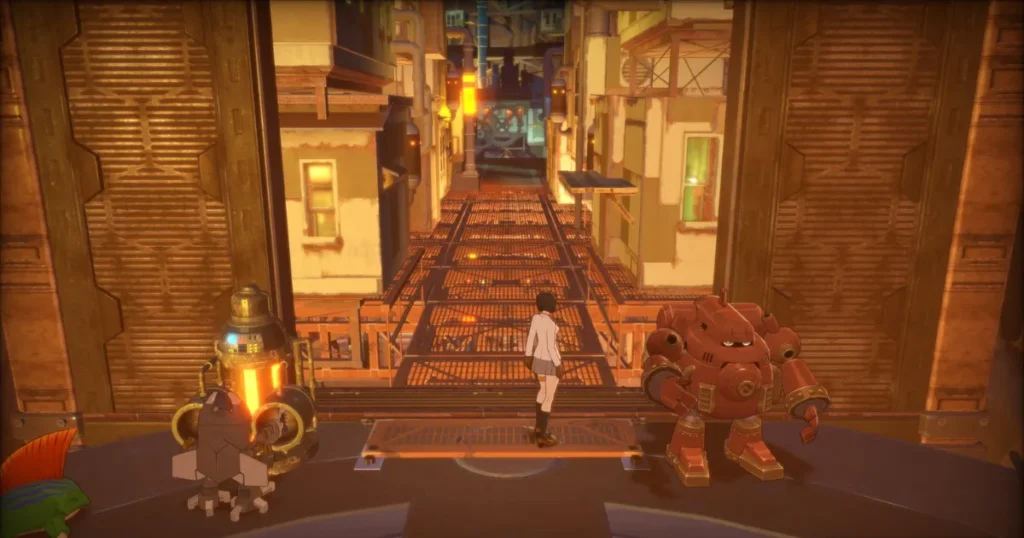 コクワモンパークに入場する