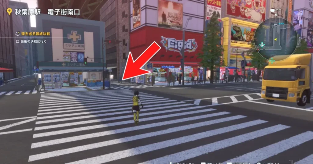 秋葉原とある路地裏への入口