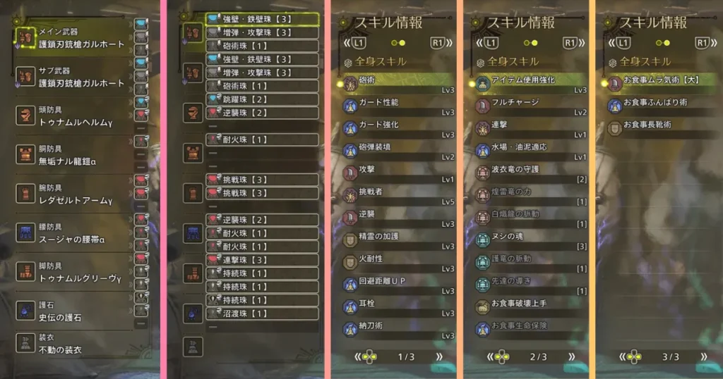 ゴグマジオス対策装備