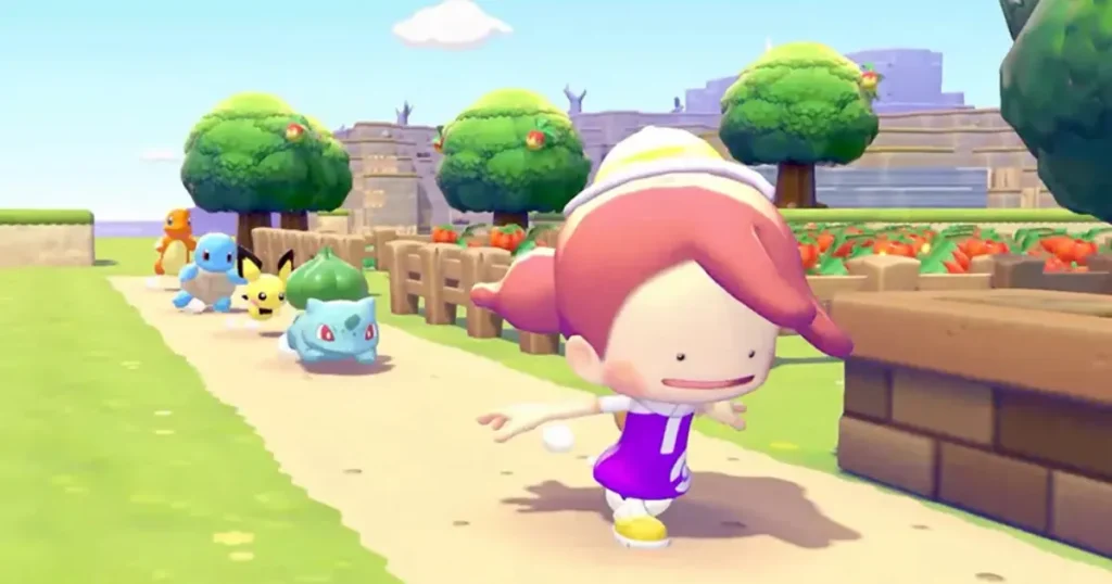 複数のポケモンとそぞろ歩き