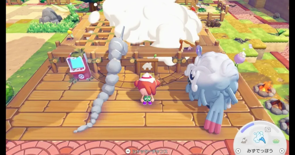 カメラの距離：ふつう1