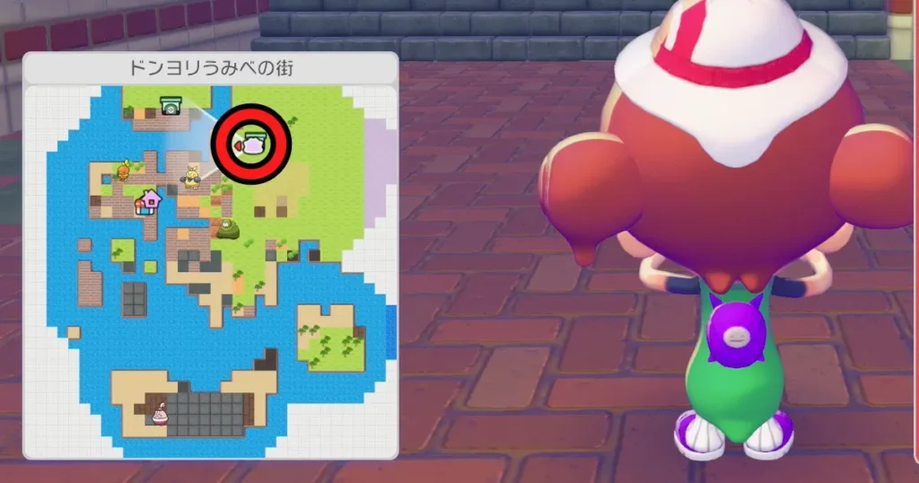 ドンヨリうみべの街からスタート