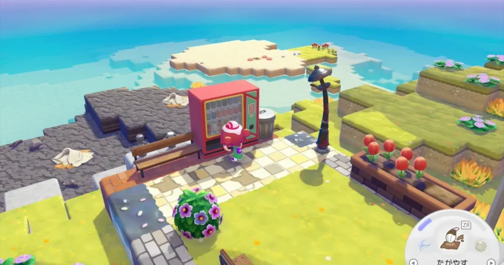 自動販売機など