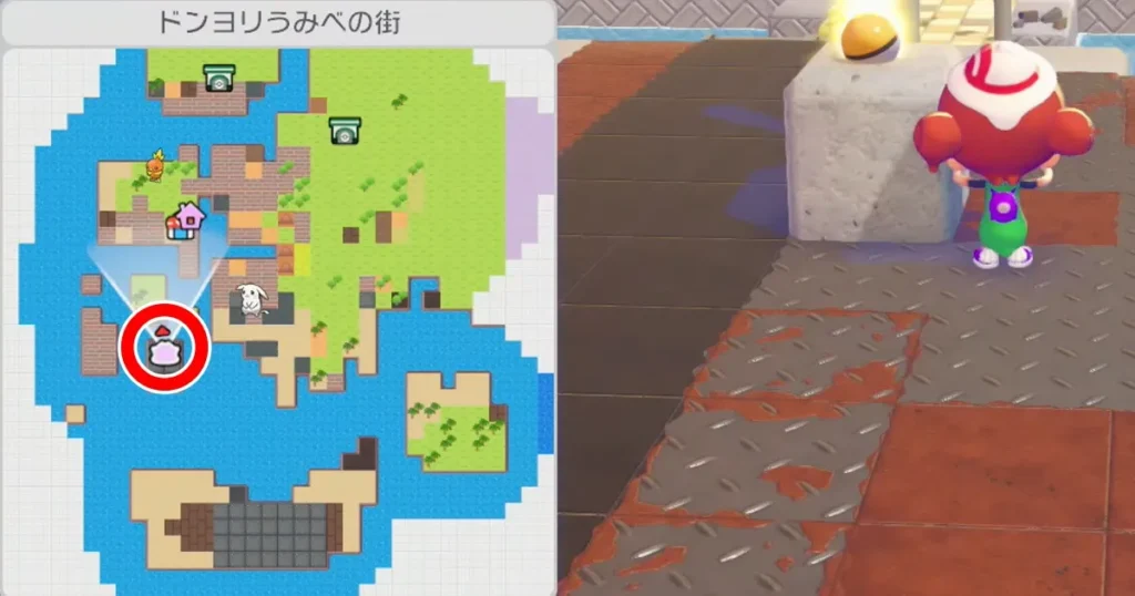 でんちゅうのレシピ：マップ