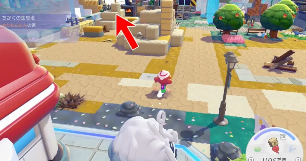 カイリューにんぎょうを入手するためのルート1