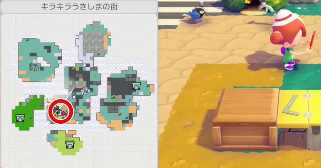 オフィスのデスクのレシピ：マップ