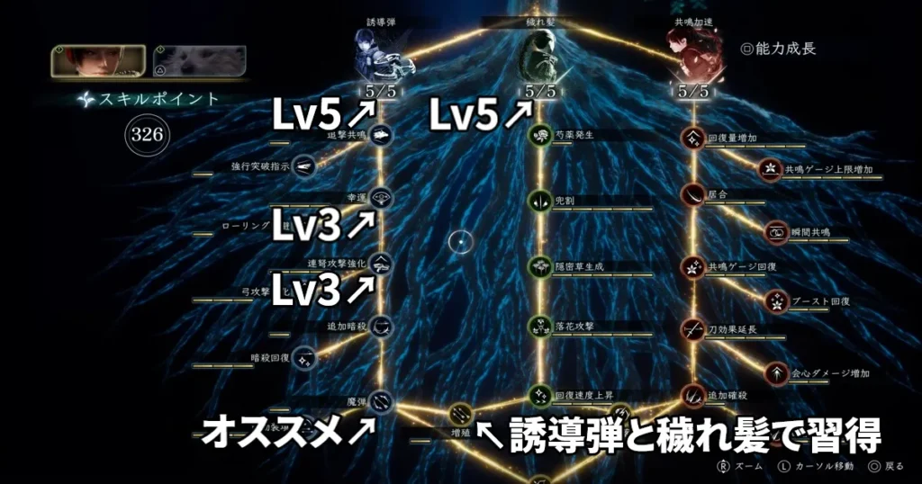 最強レベル上げのスキル習得