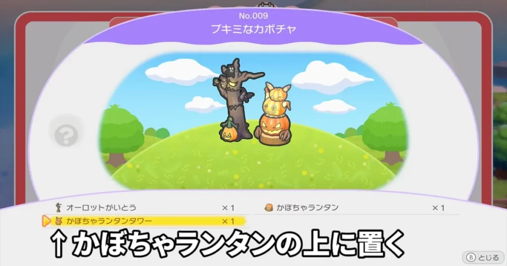 パンプジンの生息地